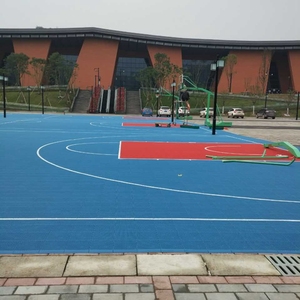 Dalles de basketball multi-sports pour extérieur et intérieur, en plastique, utilisées pour les terrains de sport de basketball - Product Image 3