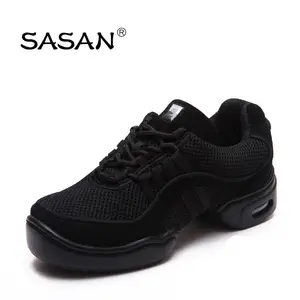 SASAN Breather Mesh Split Sole Flexible Dance Shoes Sneakers Big Size Line Dance Shoe 8805