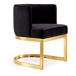 <span class=keywords><strong>Accoudoir</strong></span> de salon rembourré en acier inoxydable, nouveau design moderne avec accoudoirs en or - Product Image 4