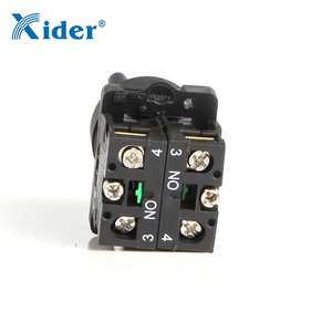 Xider pemilih Keylock sakelar tombol tekan 1NO 10A XB2-EJ21/DB2-EJ21 - Product Image 5