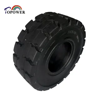 High quality forklift solid rubber tires 23X9-10 forklift is the first choice