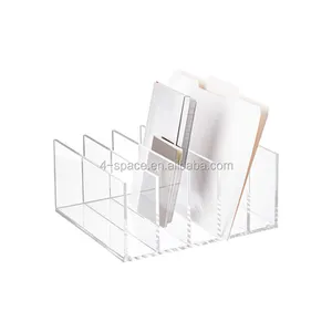 5 Phần Cao Cấp Acrylic Collator Chủ Sở Hữu Tập Tin Máy Tính Để Bàn Acrylic