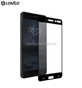 2017 лучший экран гвардии полное покрытие для <span class=keywords><strong>Nokia</strong></span> 6 Android мобильный телефон закаленное стекло - Product Image 2