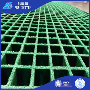 ASTM-E84 pasó la prueba ABS certificado fibra <span class=keywords><strong>de</strong></span> vidrio moldeado/FRP rejilla - Product Image 2