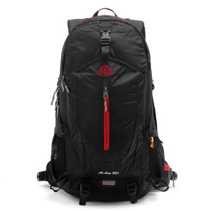 Ba Lô Leo Núi Đi Bộ Đường Dài Chống Nước, Ba Lô Ba Lô Thể Thao Ngoài Trời Unisex Màu Đen 2020 Bán Chạy Ba Lô Nylon Có Chữ Aione - Product Image 2