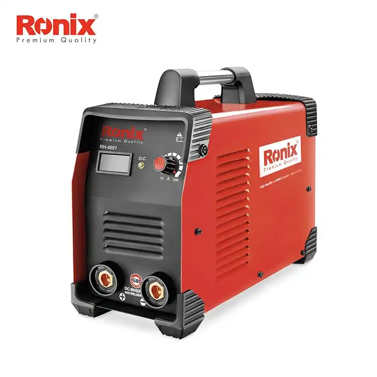 Ronix en Stock Dc arco inversor máquina de soldadura soldador 200A modelo RH-4691