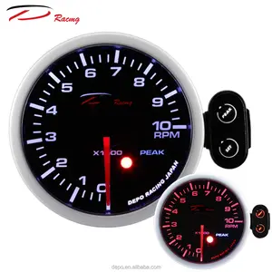 52mm elektrischer Schrittmotor Racing Auto Gauge Rpm Meter Drehzahl messer mit Spitze