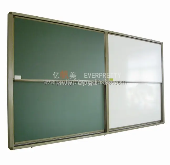 Tablero de muebles para el aula escolar Tablero verde montado en la pared barato Tablero negro escolar para maestros y estudiantes