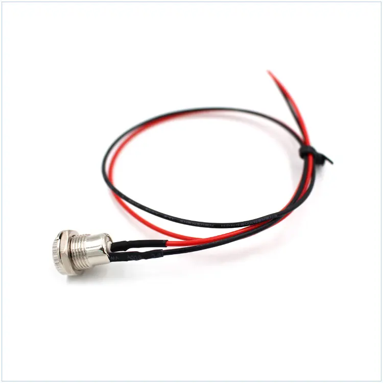 Good Price Good Quality 5525 Black And Red Wire DC-099-2.5 5.5 mm x 2.5mm DC-099 Power Jack Wire//