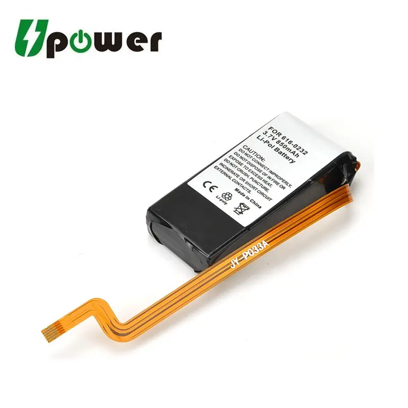 Battery 616-0232 696-0106 ReplaceためVideo 60G 80G Classic 120GB 160GB MA003CH/A 3.7V 700mAh