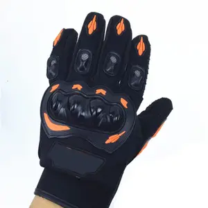 Zoomlon-guantes de motocicleta para hombre y mujer, guante de cuero para motocicleta, 2023