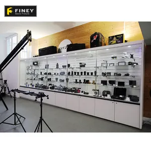 China Factory Supplier Kamera Vitrinen Custom ized Camera Store Innen zubehör Display Stand