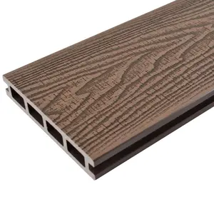 New design deep embossing outdoor composite decking