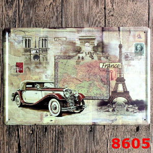 Coches <span class=keywords><strong>de</strong></span> Metal <span class=keywords><strong>de</strong></span> la vendimia Signos Cartel <span class=keywords><strong>de</strong></span> chapa Garaje Decorativos Placa <span class=keywords><strong>de</strong></span> Metal Placa <span class=keywords><strong>De</strong></span> La Pared - Product Image 4