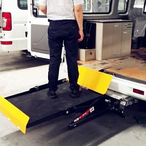 Plateforme élévatrice hydraulique électrique pour fauteuil roulant, pour fourgonnette, <span class=keywords><strong>voiture</strong></span>, table de levage verticale pour fauteuil roulant, pour personnes handicapées, personnes âgées, handicapés - Product Image 4