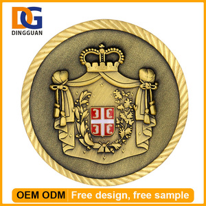 Plata Antiguo Plateado Barato Símbolo Souvenir Coin - Product Image 5
