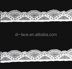 Bordi ondulati smerlati larghezza <span class=keywords><strong>pizzo</strong></span> elastico 2.5-3.0cm - Product Image 3