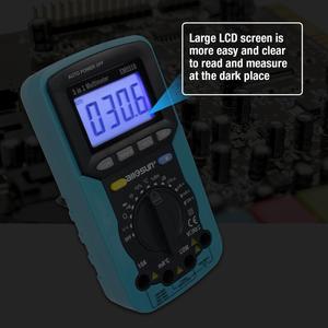 Allosun EM5510 Multimètre numérique 5 en 1 Niveau sonore Humidité Luminosité Multimètre à réglage automatique Testeur de température - Product Image 3