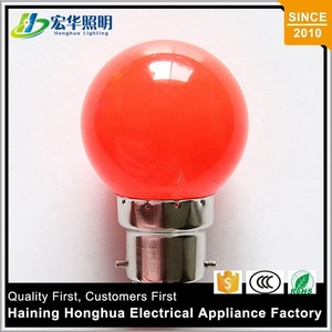 G45 0.5 W <span class=keywords><strong>E27</strong></span> ฐาน warm white multi ทรงกลมสีหลอดไฟ LED