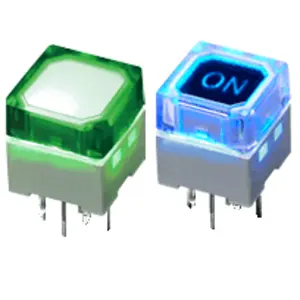 CHA C3101 series LED tact switch 10x10mm illuminated tactile switches
