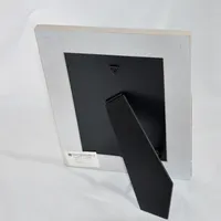 Cadre photo carré en bois pour collectionneurs, de taille personnalisée, pour photo