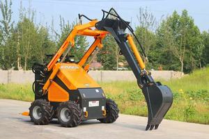 बिक्री के लिए चीनी HYSOON <span class=keywords><strong>HY380</strong></span> सस्ती कीमत वाला छोटा मिनी स्किड स्टीयर लोडर - Product Image 3