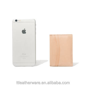 De cuero genuino caso de la tarjeta de crédito con impulsado por la licencia de ranura - Product Image 5