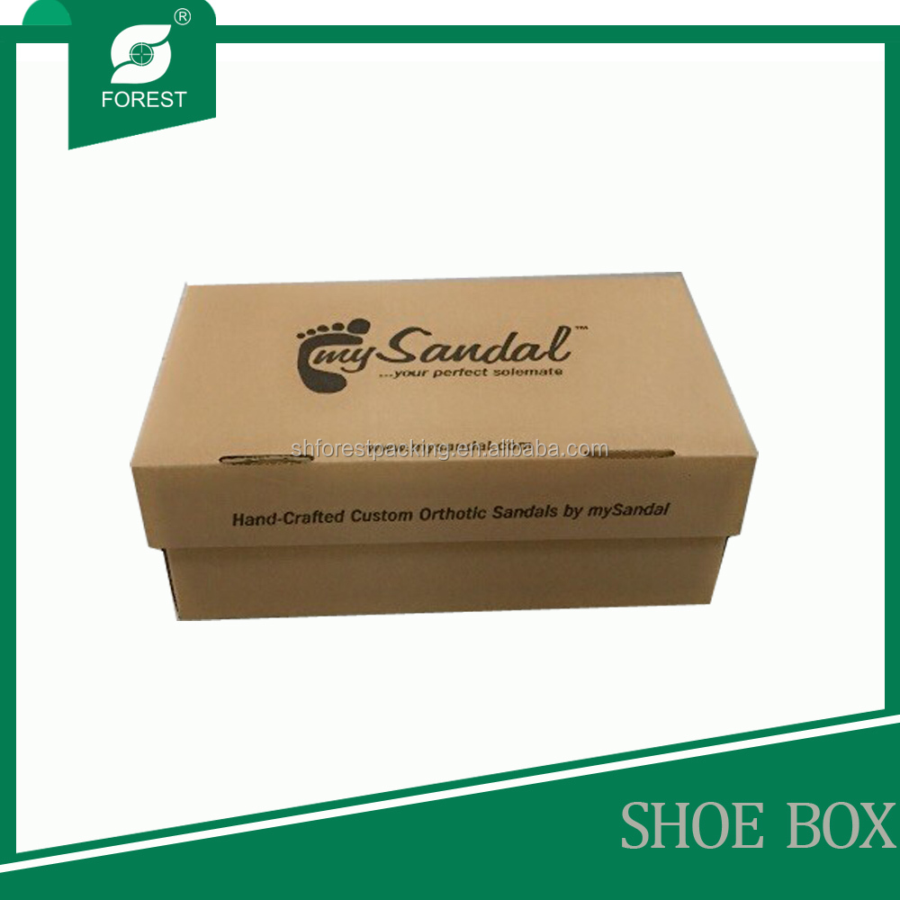 СТАНДАРТНЫЙ РАЗМЕР ГОФРИРОВАННЫЙ МАТЕРИАЛ ОБУВНОЙ КОРОБКЕ ЛОГОТИПОМ