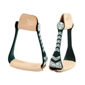 Cavalo de alumínio stirrups ocidental