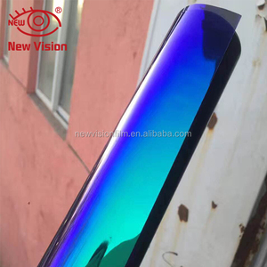 1.52M * 30M Màu Xanh Màu Xanh Lá Cây Tắc Kè Hoa Cửa Sổ Xe Tint Phim, Tắc Kè Hoa Cửa Sổ Tint Thu Nhỏ Phim Ảnh - Product Image 4