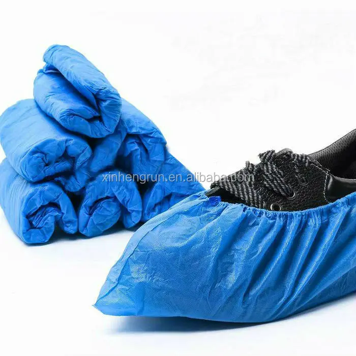 Couvre-chaussures en plastique 1000 pièces, plastique CPE, vente en gros