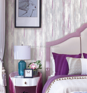 <span class=keywords><strong>Papier</strong></span> <span class=keywords><strong>peint</strong></span> PVC pour chambre à coucher, style <span class=keywords><strong>peinture</strong></span> à l'huile à rayures verticales abstraites - Product Image 1