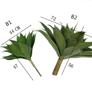 Planta Artificial de Aloe <span class=keywords><strong>Vera</strong></span> de Plástico al por Mayor para Decoración con Tacto Real - Product Image 4