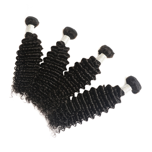 ลดราคาจากโรงงาน May Queen ผู้จำหน่ายผมแท้แบบดิบ ผมเวอร์จินแบบไม่ผ่านกระบวนการ  ต่อผมลอนลึกแบบธรรมชาติ  ชุดผมแท้พร้อมปิดผม - Product Image 3