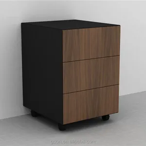 Armário de madeira elegante, móveis para escritório, armário de crockery
