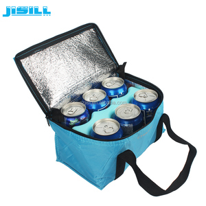 Support de bouteille de bière en plastique HDPE, personnalisable, pour le refroidissement, 6 paquets de canettes de bière - Product Image 4