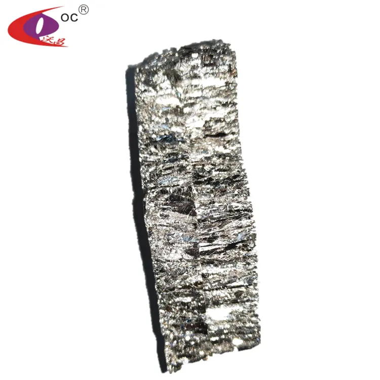 China Wholesale Pure Bismuth 1 kg Bismuth Bi Ingot Bismuth