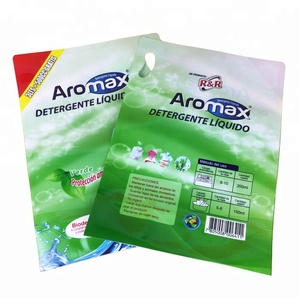 Lavado detergente líquido Caño Doypack bolsa de pico de plástico bolsas de suavizante de tela de embalaje con tapa - Product Image 5