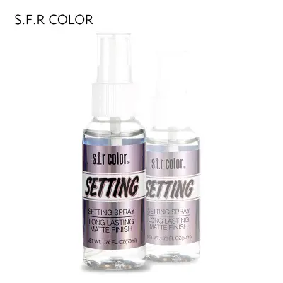 S.F.R COULEUR Marque Hydratant Longue Durée Durable Fixer Maquillage Mat Finition Réglage Spray