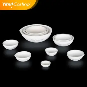 Dijual Mangkuk Keramik untuk Peleleh dan Pengecoran dari Pabrik Yihui Casting Bagian Belakang Tinggi Keramik Crucible