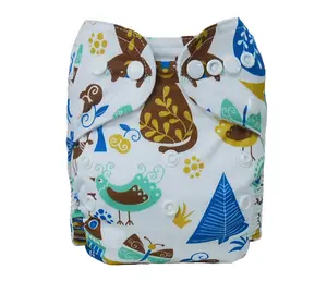 Pasgeboren Baby Doek Luier All in One Size Waterdicht Pasgeboren Nappy