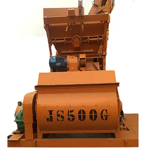 Penggunaan Pneumatik JS500 Mixer Beton 0,5m3 500L 500 Liter