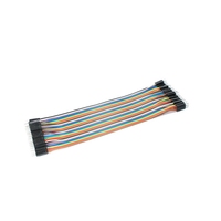Okystar — câble Dupont à mâle, 20cm, 40 broches, OEM/ODM, 20 pièces, cordon de raccordement pour panneaux de protocoles