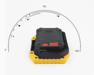 Handled AA Pin Khô 18650 Lithium Sạc Cob Mini Xách Tay Led Làm Việc Đèn Pha - Product Image 4