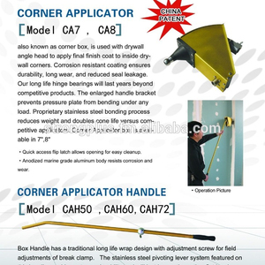 CORNER APPLICATOR BOX DRYWALL TAPING FINISHING CONSTRUCTION TOOLS