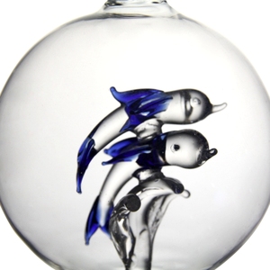 Bán Hot 850 Ml Tùy Chỉnh Glass <span class=keywords><strong>Decanter</strong></span> Chai Động Vật Whiskey Rượu Thủy Tinh Globe Rượu <span class=keywords><strong>Decanter</strong></span> Với Dolphin Với Glass Đứng - Product Image 4