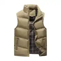 Men's Sleeveless Winter Vest Jacket, Durable Waistcoat