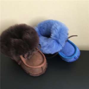 Merino Australiano de piel de oveja de zapatos de bebé recién nacido - Product Image 2