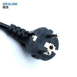 Personalizar 1 m-15 m bulbo/foco <span class=keywords><strong>cobre</strong></span> 3 punta larga de la computadora cable de alimentación de CA - Product Image 5