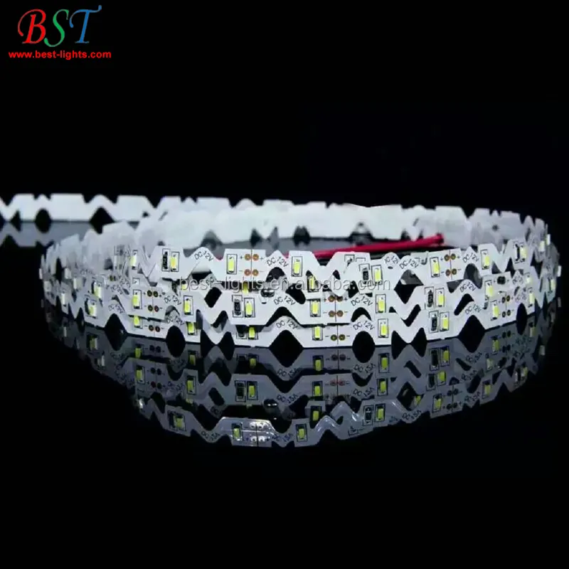 S shape zigzag bendable led strip 2835 12v 60 led